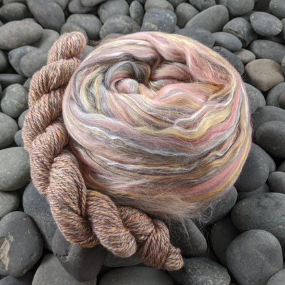 Rose Gold Merino Silk Signature Blend - 4 oz
