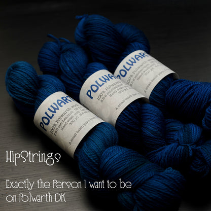 Exactly the Person that I want to be on Polwarth woo DK yarn - 300yd/100g