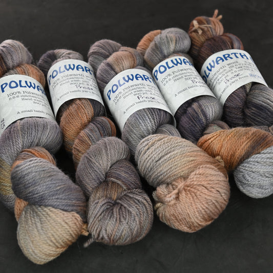 Prose on Hand Dyed Polwarth Wool DK yarn - 300 yd/100g