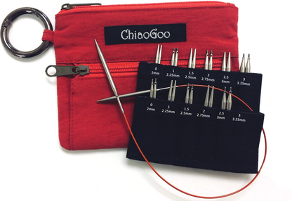 Chiaogoo TWIST Short Interchangeable Knitting Needles - 2" & 3" Tips