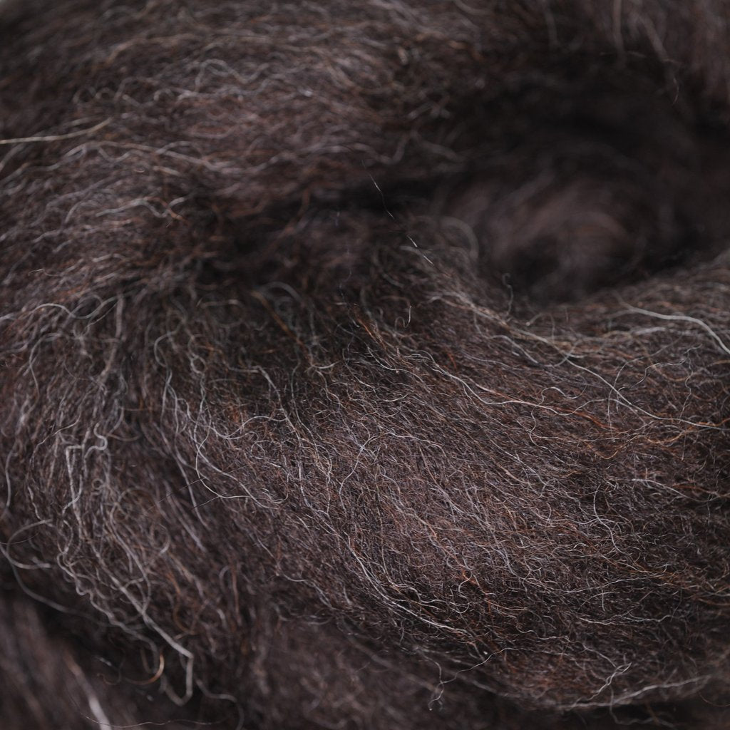 Natural Shades of Shetland Combed Wool Top 4 oz