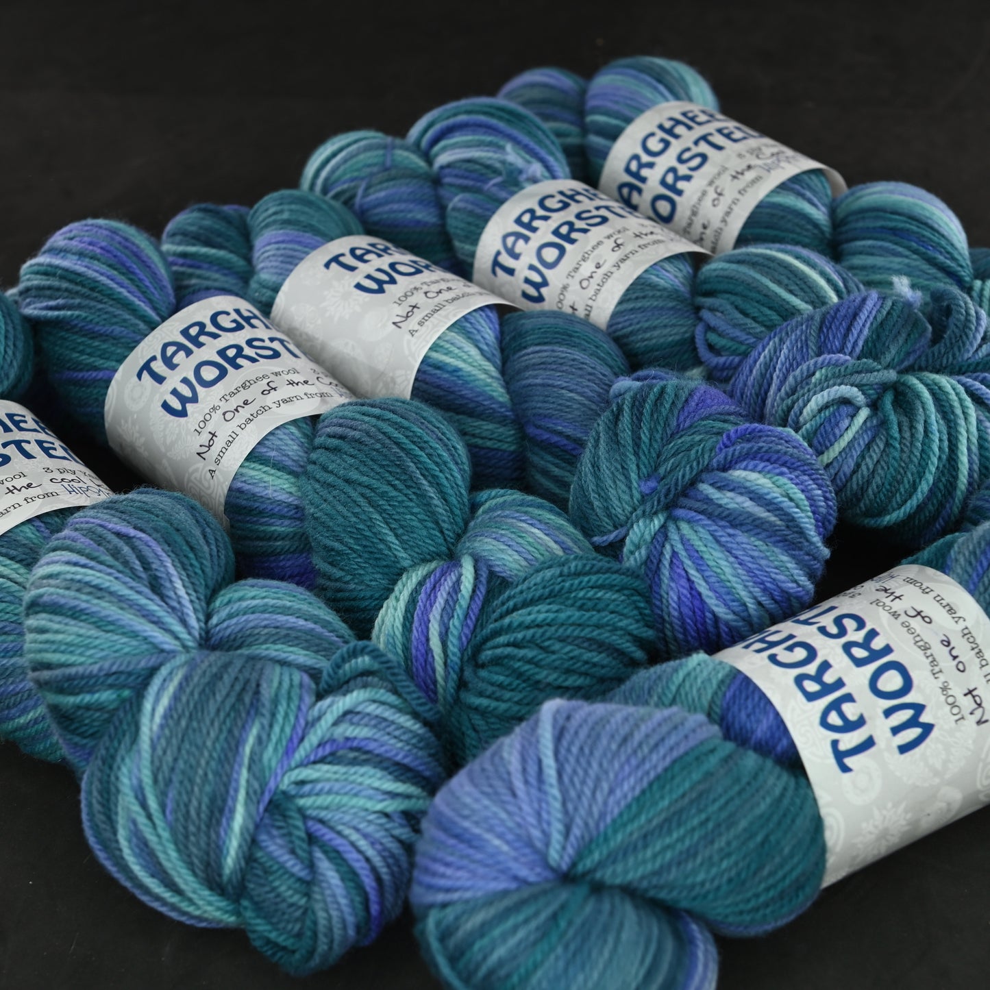 Not One of the Cool Kids on Hand Dyed Targhee Wool Worsted Yarn - 230 yd/100g