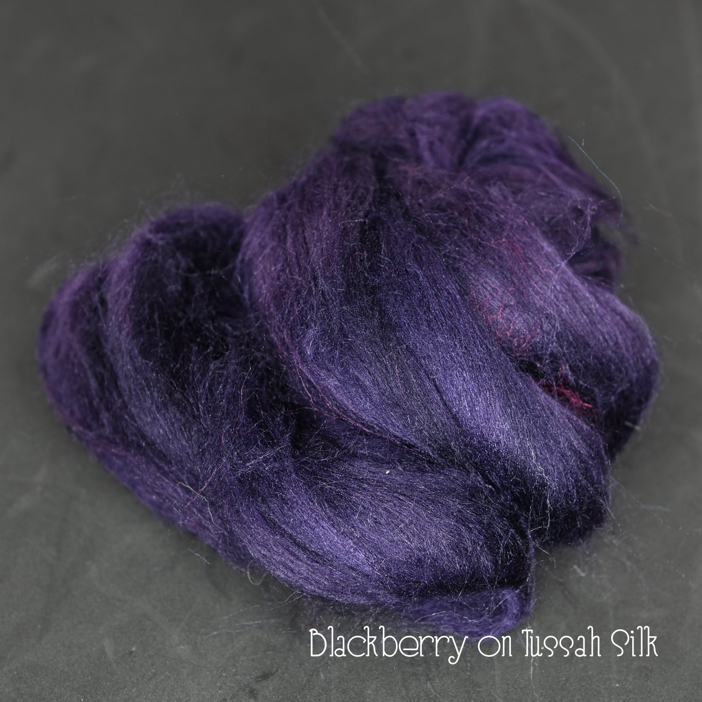 Tussah Silk Combed Top by the oz - Dyed and UnDyed