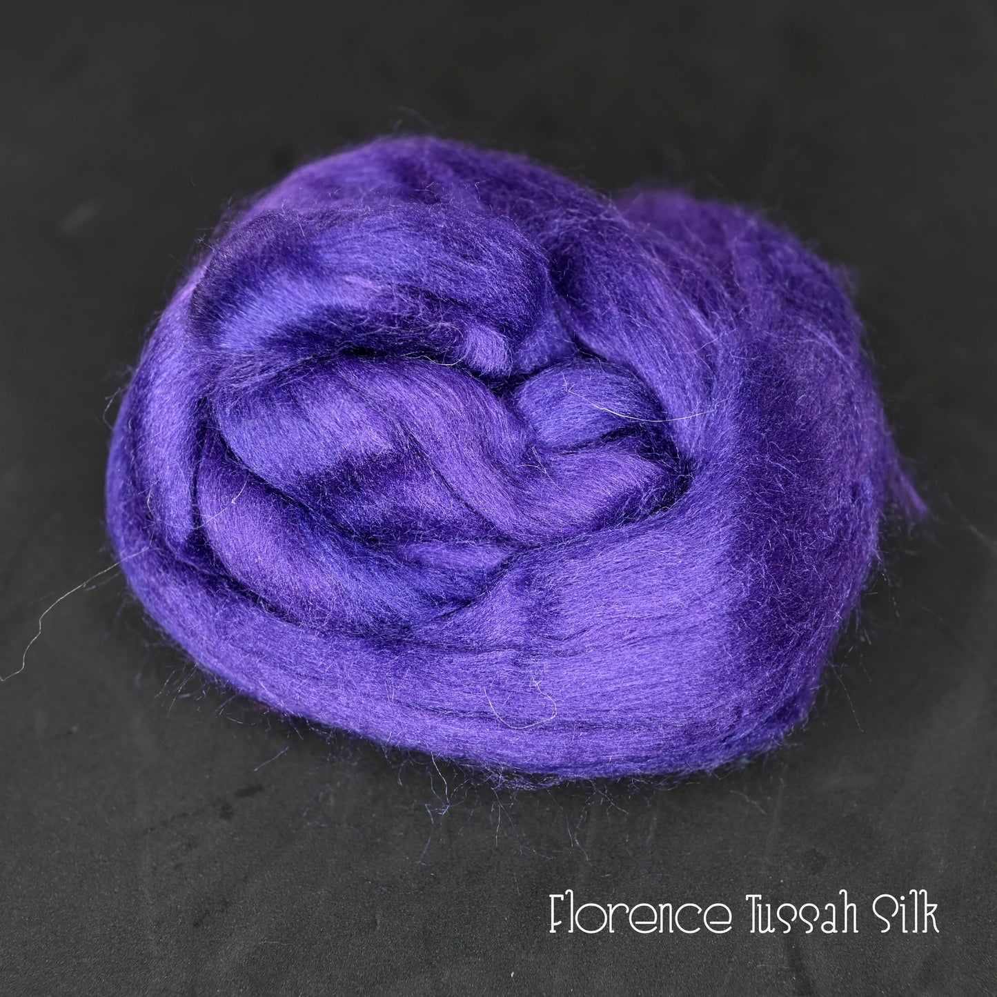 Tussah Silk Combed Top by the oz - Dyed and UnDyed