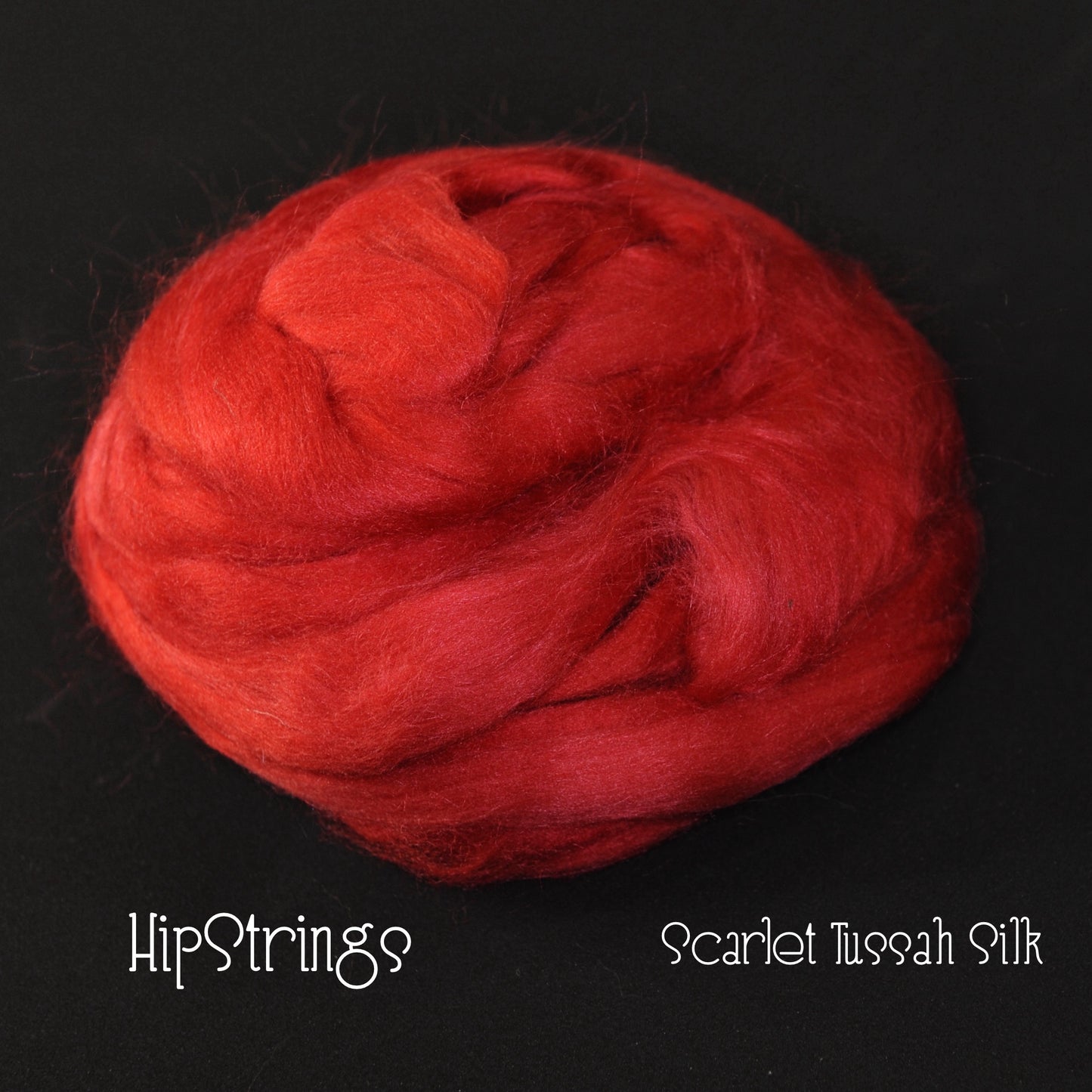 Tussah Silk Combed Top by the oz - Dyed and UnDyed