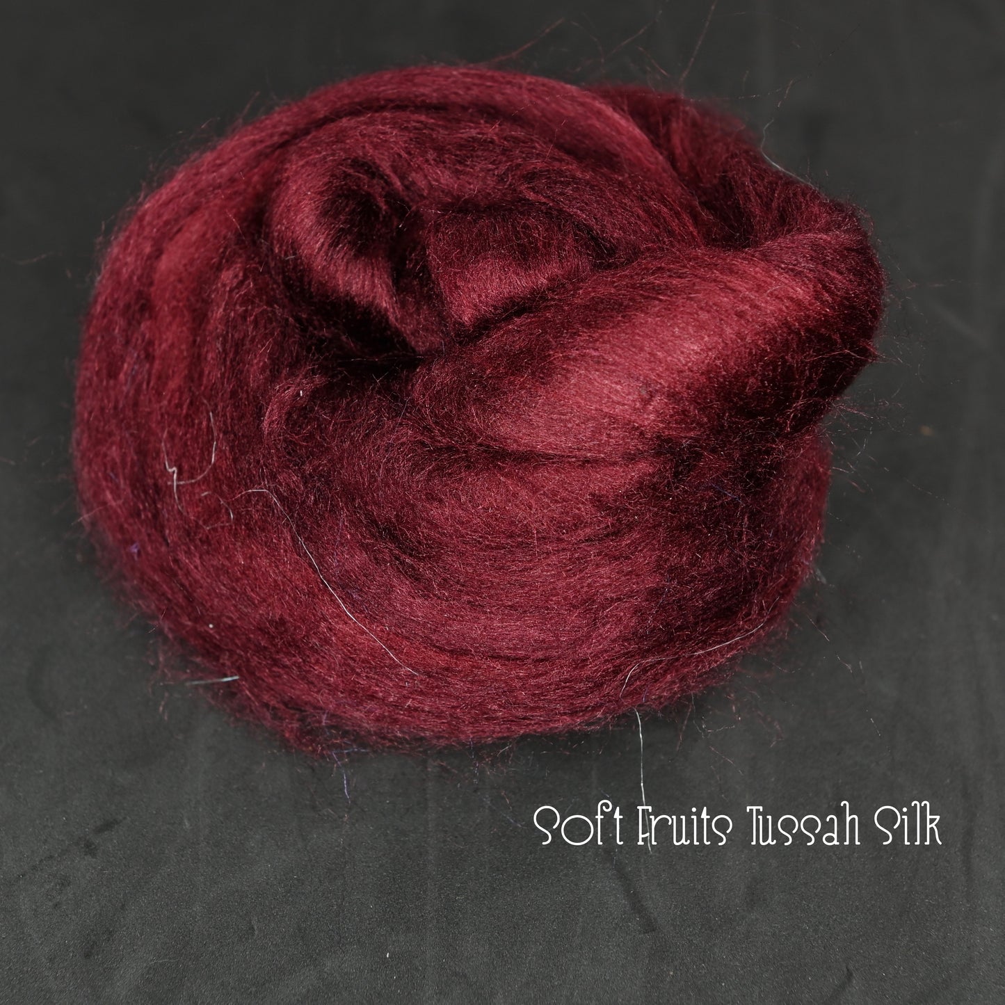 Tussah Silk Combed Top by the oz - Dyed and UnDyed