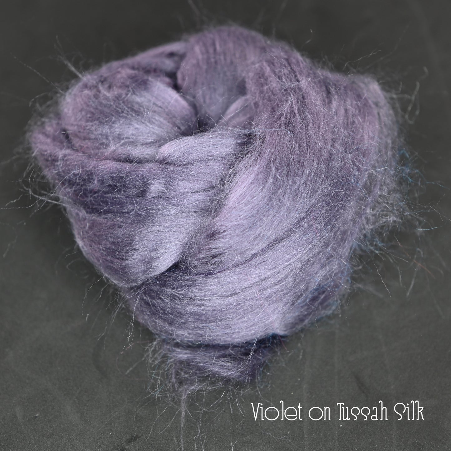 Tussah Silk Combed Top by the oz - Dyed and UnDyed