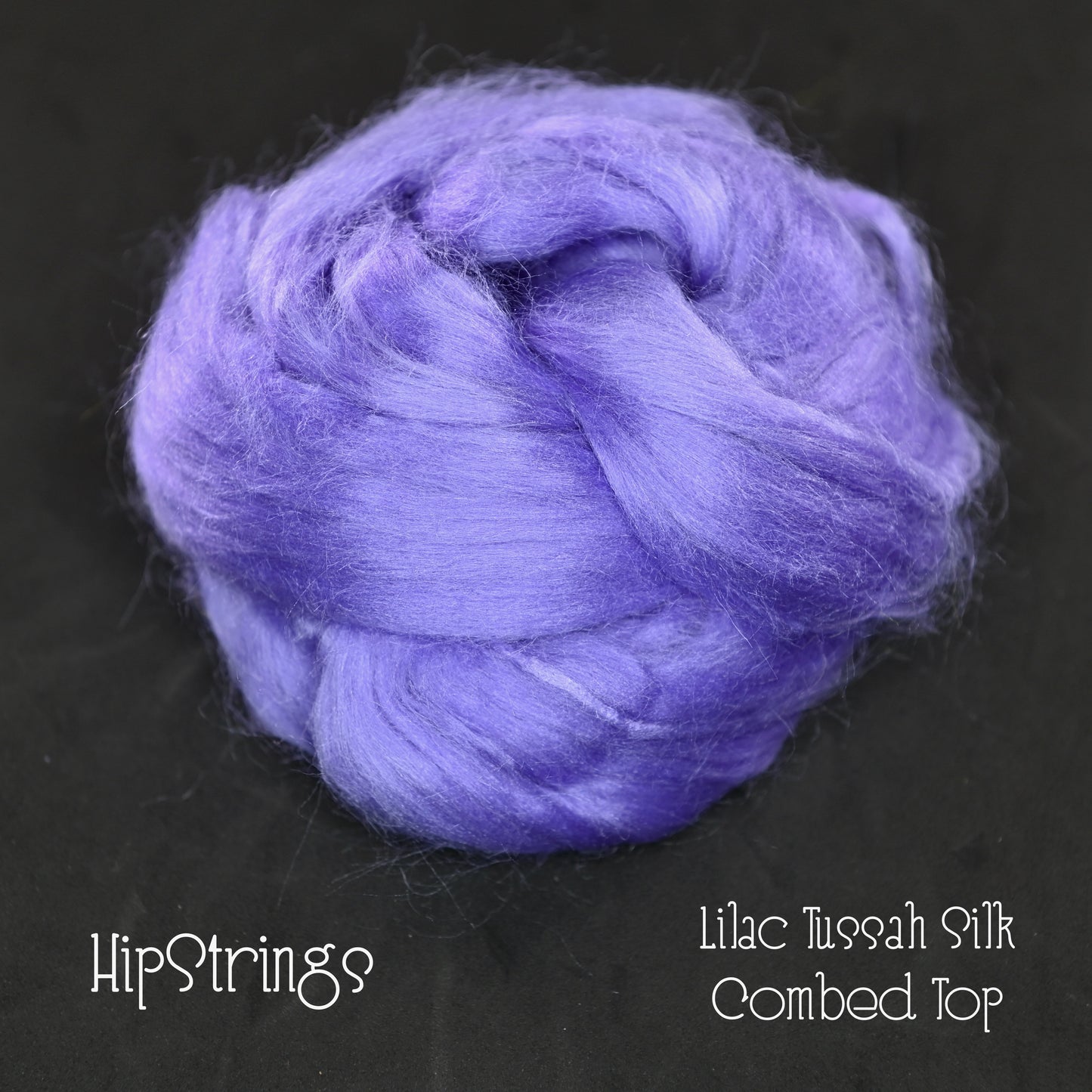 Tussah Silk Combed Top by the oz - Dyed and UnDyed