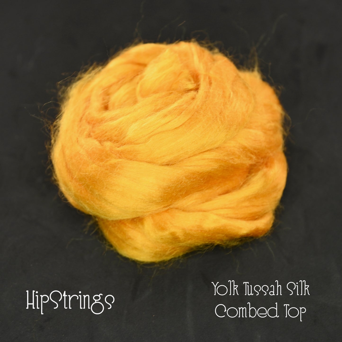 Tussah Silk Combed Top by the oz - Dyed and UnDyed