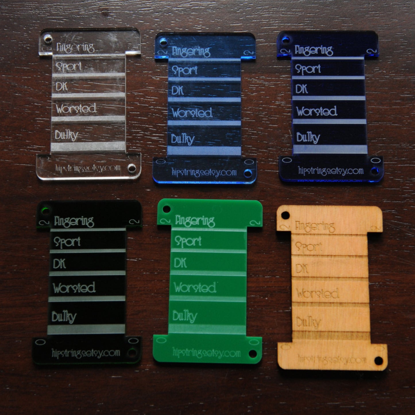 Keychain WPI tool - Assorted Wood and Acrylic